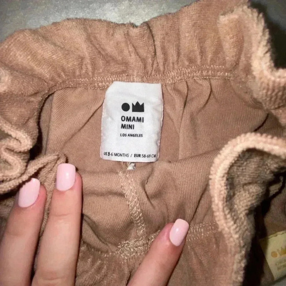 Omami Mini Baby Girl Shorts 3-6M - Picture 3 of 4